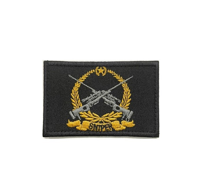 Sniper  Embroidery Badge 2tone
