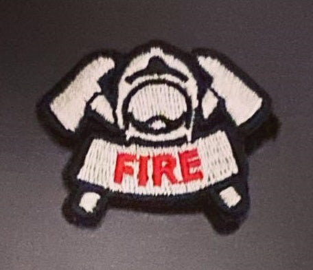 SCDF FIRE Embroidery Patch