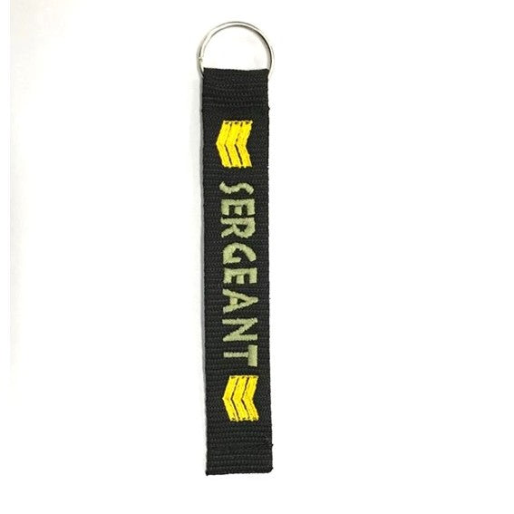 3SG with Sgt logo Keychain Tag