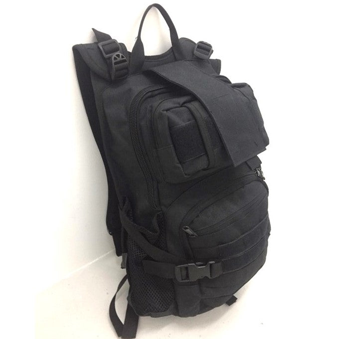 Military Inspired Backpack Black