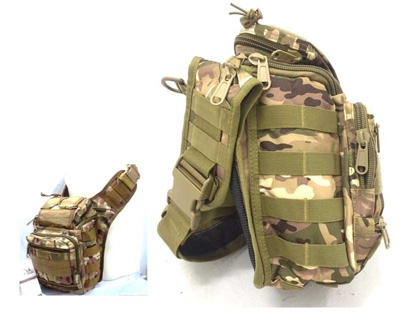 Military Tactical Sling Bag, Multi-cam