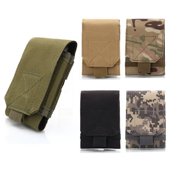 MOLLE Tactical Smartphone Wallet Pouch Military 1000D Nylon Hook