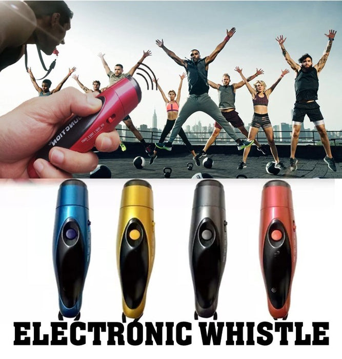 LKJYBG 3 Tone Electronic Whistle, BLACK