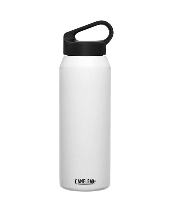 CARRY CAP VACUUM INSULATED STAINLESS STEEL 32 OZ/1L, WHITE