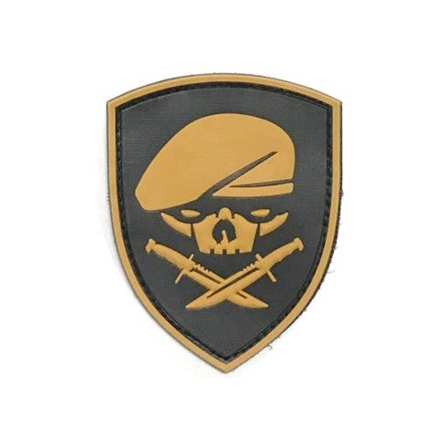 INFANTRY SKULL Patch, Coyote